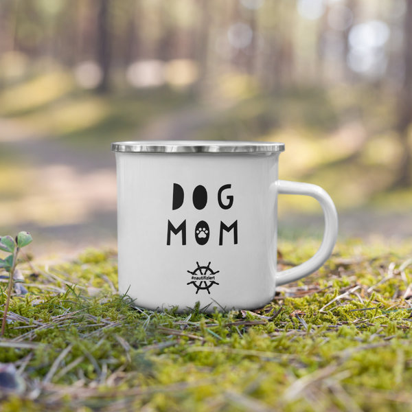 Tasse "Dog Mom" von Nautifiziert