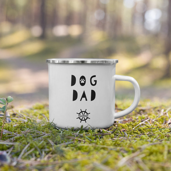 Tasse „Dog Dad“ von Nautifiziert